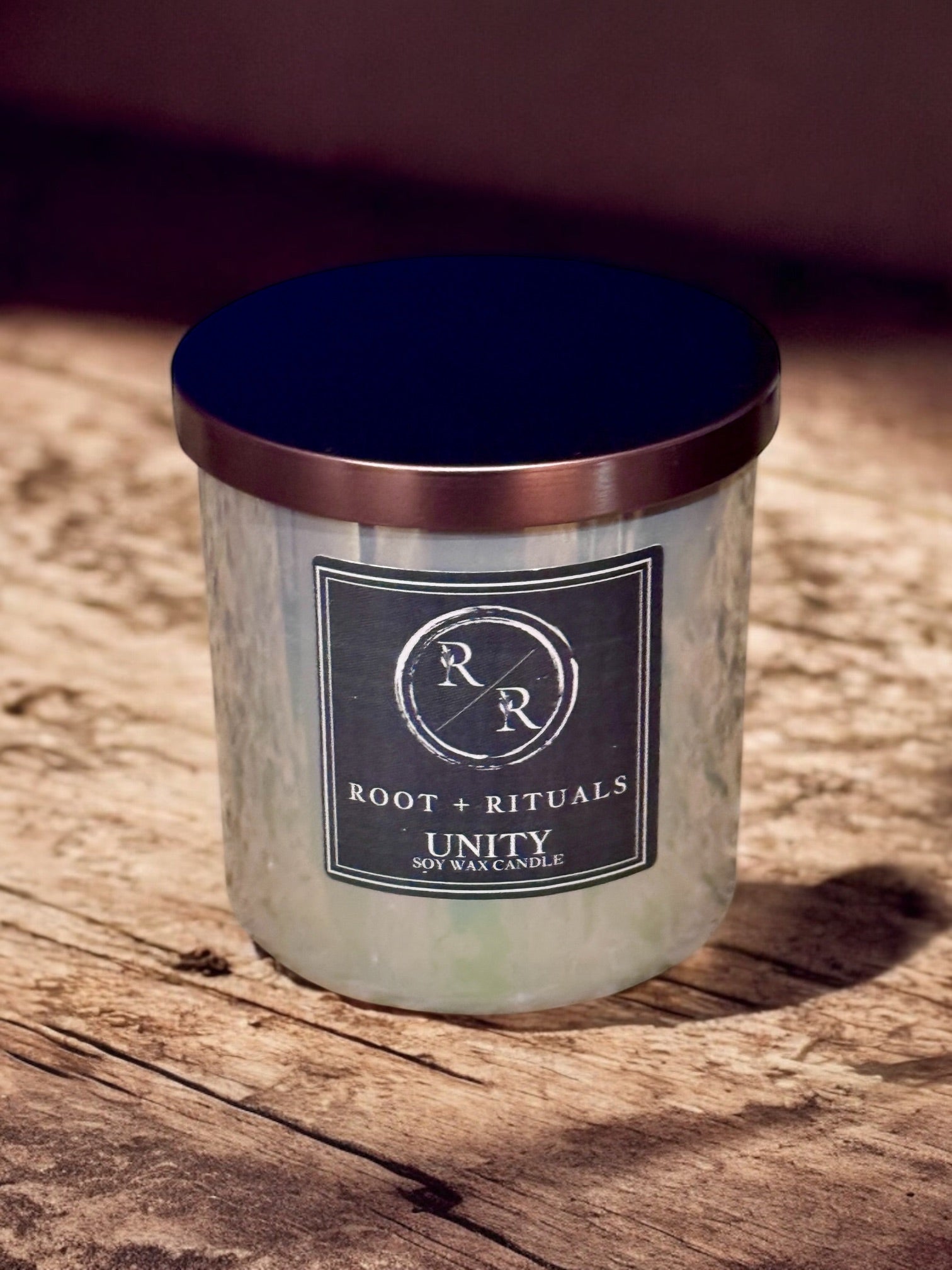 UNITY: Taupe Iridescent Candle
